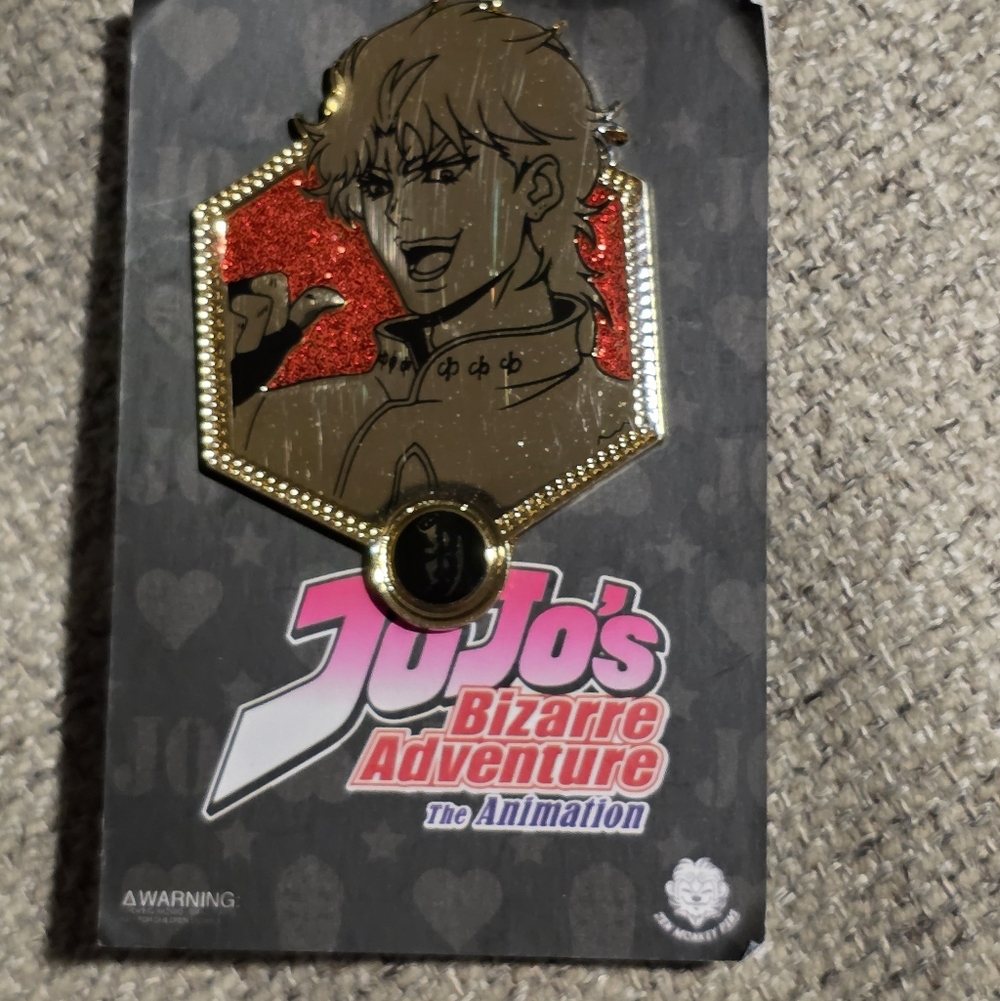 Golden it was me Dio! JoJo's Bizarre Adventure The Animation Pin Zen Monkey Pins